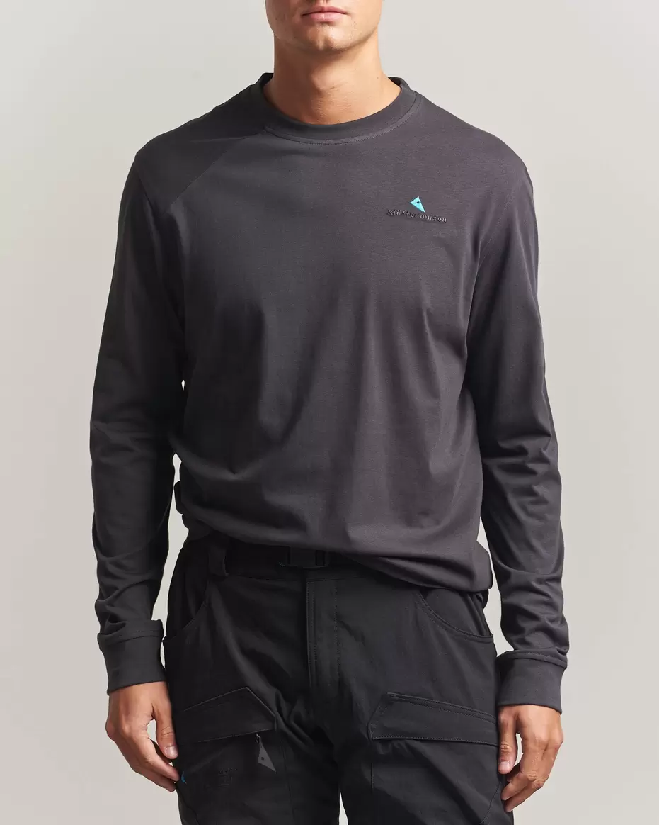 Root Long Sleeve Logo T-Shirt Raven