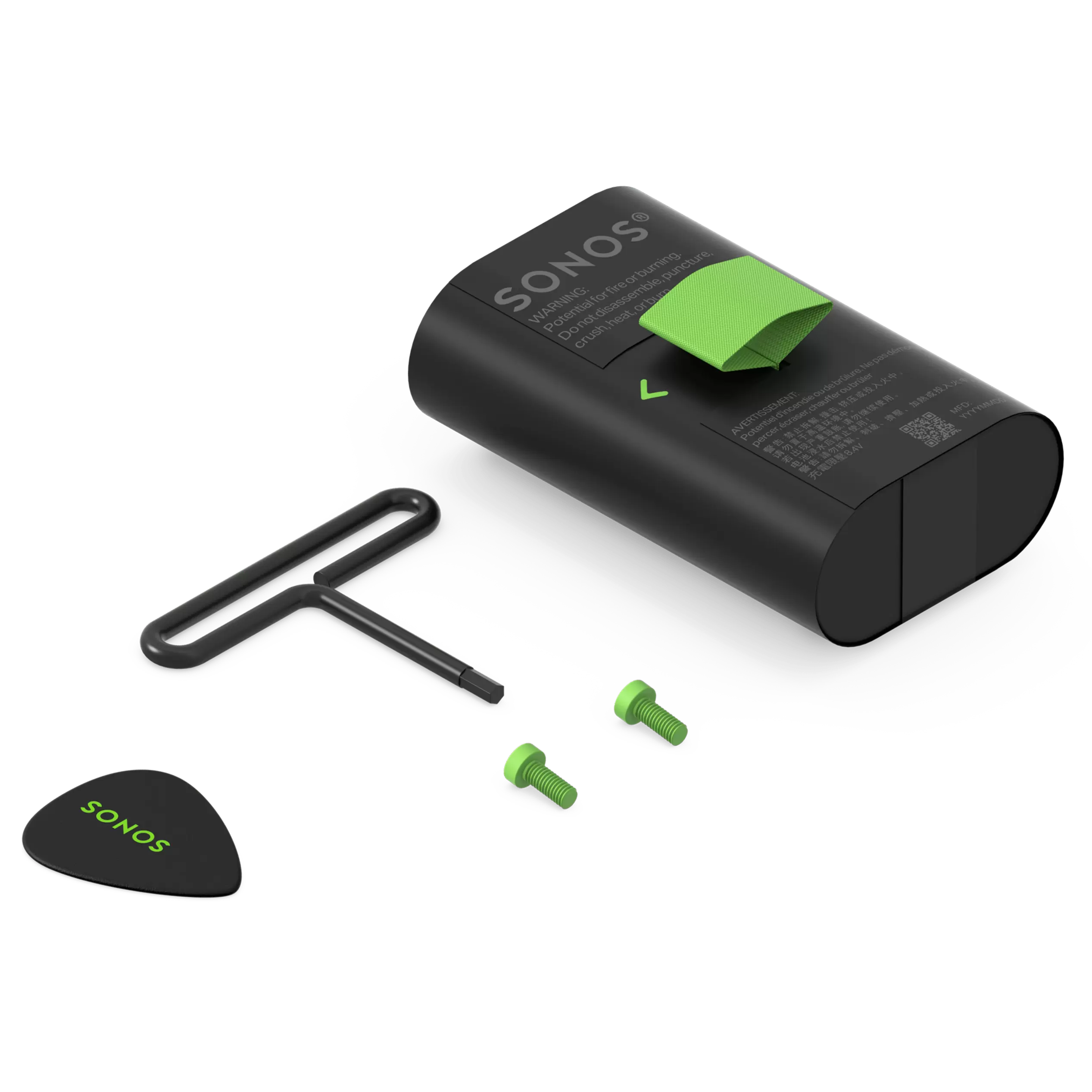 Paket med ersättningsbatteri för Sonos Play