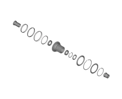 Body Shimano FH-M9210-B Freewheel Body Replacement Kit