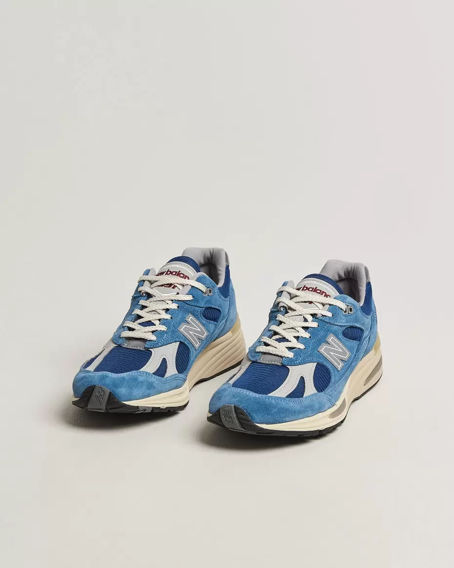 New Balance Made in Made in UK 991v2 Vintage Sports Bluesteel