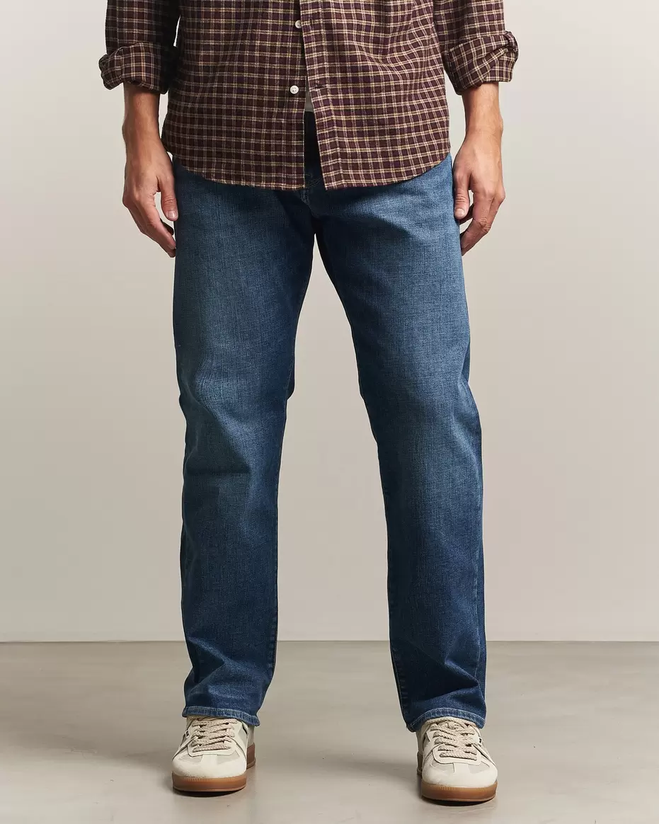 Aideen Straight Fit Jeans Medium Blue