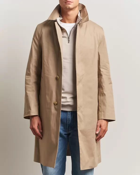 Dunkeld Car Coat Fawn
