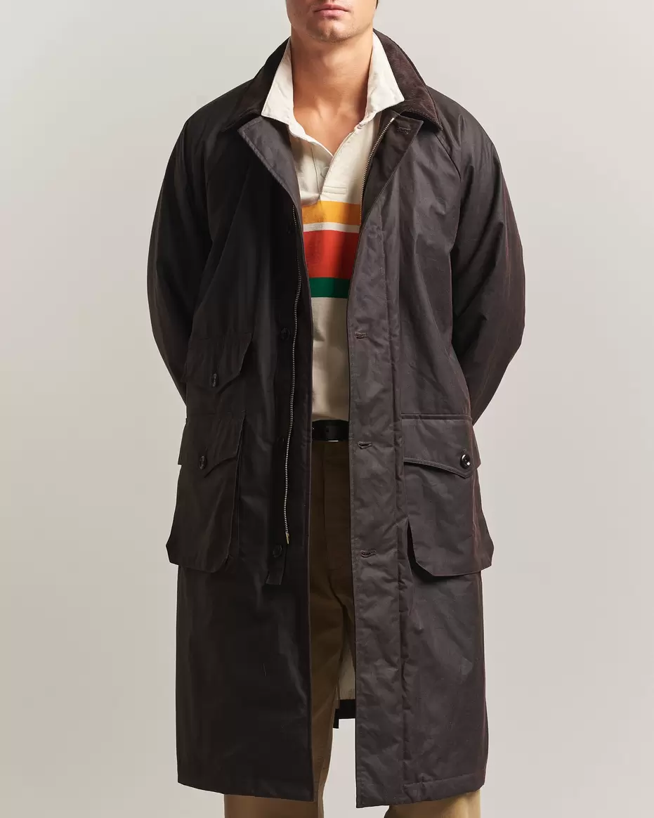 Military Waxed Mac Rustic