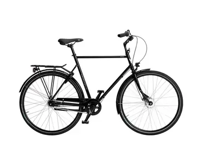 Herrcykel Skeppshult Stil Premium 7-Vxl Spegelsvart