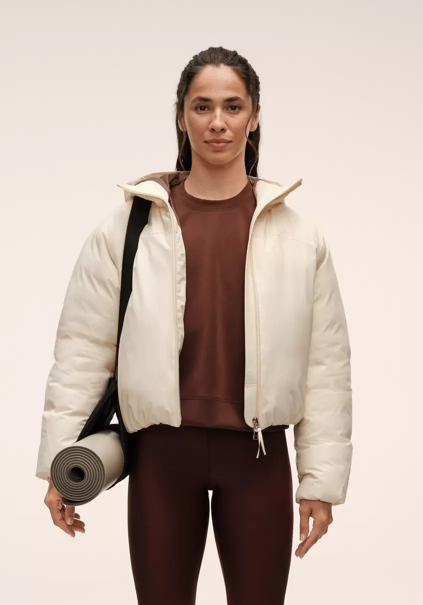 Haven Padded Short Jacket - Cream