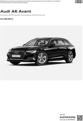 Audi-katalog i Umeå | Audi A6 Avant | 2024-08-01T00:00:00.000Z - 2025-08-01T00:00:00.000Z