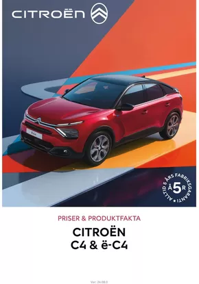 Citroën-katalog i Malmö | Citroën C4 | 2024-09-04T00:00:00.000Z - 2025-09-04T00:00:00.000Z