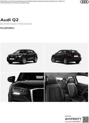Audi-katalog i Umeå | Audi Q2 | 2024-09-17T00:00:00.000Z - 2025-09-17T00:00:00.000Z