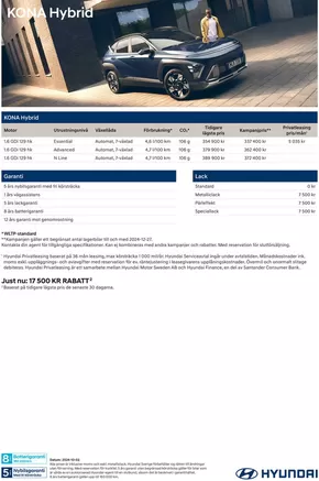 Hyundai-katalog i Motala | Hyundai Prislista KONA Hybrid | 2024-10-09T00:00:00.000Z - 2025-10-09T00:00:00.000Z