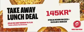 Pizza Hut-katalog i Nyköping | Take away lunch deal ! | 2024-10-14T00:00:00.000Z - 2025-12-31T00:00:00.000Z