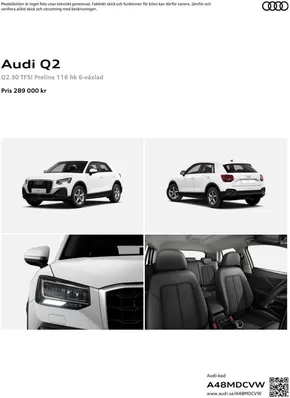 Audi-katalog i Skellefteå | Audi Q2 | 2024-10-17T00:00:00.000Z - 2025-10-17T00:00:00.000Z