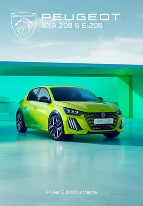 Peugeot-katalog i Vattnäs | Peugeot 208 | 2024-10-25T00:00:00.000Z - 2025-10-25T00:00:00.000Z