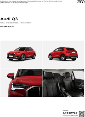 Audi-katalog i Skee | Audi Q3 | 2024-12-15T00:00:00.000Z - 2025-12-15T00:00:00.000Z