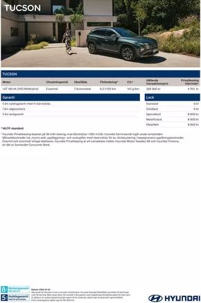 Hyundai-katalog i Vattnäs | Hyundai Prislista TUCSON | 2025-02-13T00:00:00.000Z - 2026-02-13T00:00:00.000Z