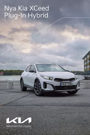 Kia-katalog i Enköping | XCeed Plug-in Hybrid | 2025-03-22T00:00:00.000Z - 2026-03-22T00:00:00.000Z