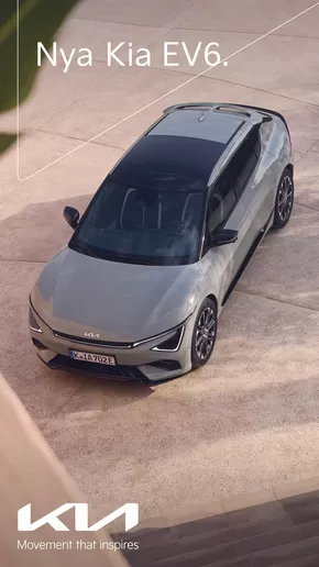 Kia-katalog i Enköping | EV6 | 2025-03-22T00:00:00.000Z - 2026-03-22T00:00:00.000Z