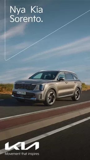 Kia-katalog i Enköping | Sorento Plug-in Hybrid | 2025-03-23T00:00:00.000Z - 2026-03-23T00:00:00.000Z