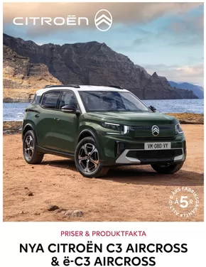 Citroën-katalog i Torsby (Värmland) | Citroën Gå til showroom | 2025-03-30T00:00:00.000Z - 2026-03-30T00:00:00.000Z