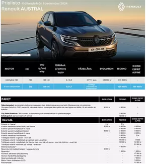 Renault-katalog i Östersund | Renault Renault Austral | 2025-04-09T00:00:00.000Z - 2026-04-09T00:00:00.000Z