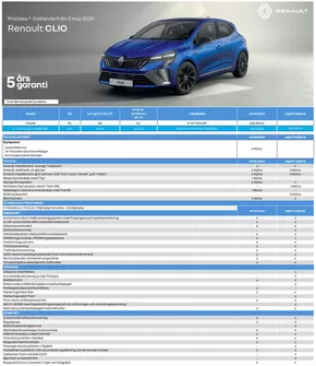 Renault-katalog i Valdemarsvik | Renault Renault Clio | 2025-05-08T00:00:00.000Z - 2026-05-08T00:00:00.000Z