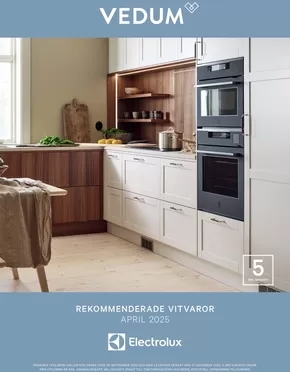 Vedum-katalog i Vara | Vitvarufolder Electrolux | 2025-09-30T00:00:00.000Z - 2025-12-31T00:00:00.000Z