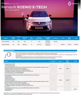 Renault-katalog i Umeå | Renault Renault Scenic E-Tech electric - lagerbilar | 2025-07-01T00:00:00.000Z - 2026-07-01T00:00:00.000Z