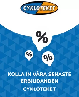 Cykloteket-katalog i Karlshamn | Erbjudanden Cykloteket | 2025-07-08T00:00:00.000Z - 2028-07-08T00:00:00.000Z