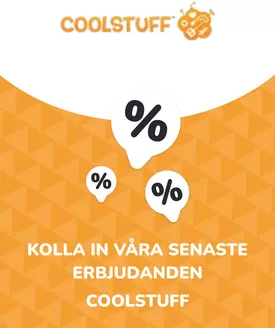 Coolstuff-katalog | Erbjudanden Coolstuff | 2025-07-08T00:00:00.000Z - 2026-07-08T00:00:00.000Z