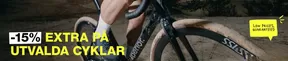 Bikester-katalog i Betsede | -15% extra pa utvalda cyklar! | 2025-07-11T00:00:00.000Z - 2025-07-25T00:00:00.000Z