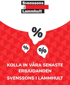 Svenssons i Lammhult-katalog i Lammhult | Erbjudanden Svenssons i Lammhult | 2025-07-10T00:00:00.000Z - 2026-07-10T00:00:00.000Z
