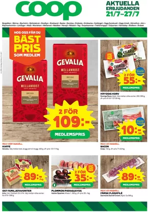 Coop-katalog i Örnsköldsvik | Exklusiva deals och fynd | 2025-07-21T00:00:00.000Z - 2025-07-27T00:00:00.000Z