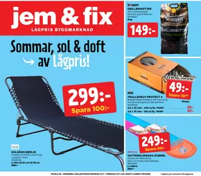 Jem&Fix-katalog i Sunne | Jem&Fix reklamblad | 2025-07-20T00:00:00.000Z - 2025-07-27T00:00:00.000Z
