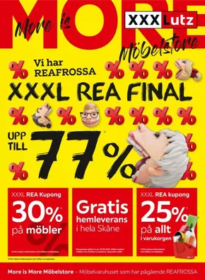 XXXLutz-katalog i Veberöd | Fantastiskt erbjudande för fyndjägare | 2025-07-22T00:00:00.000Z - 2025-08-07T00:00:00.000Z