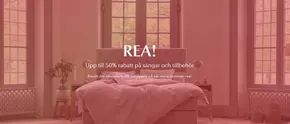 Rea! Upp till 50% rabatt.