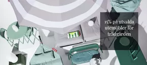  15% på utvalda utemöbler för trädgården!
