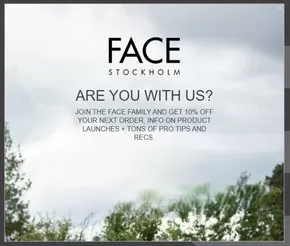 FACE Stockholm-katalog i Strömstad | Get 10% Off your next order! | 2025-07-22T00:00:00.000Z - 2025-08-12T00:00:00.000Z