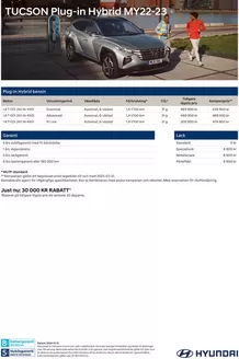 Hyundai-katalog i Haninge | Hyundai Prislista TUCSON Plug-in Hybrid MY23 | 2025-07-24T00:00:00.000Z - 2026-07-24T00:00:00.000Z