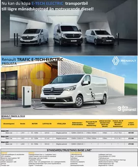Renault-katalog i Nybro | Renault Trafic - E-Tech | 2025-07-24T00:00:00.000Z - 2026-07-24T00:00:00.000Z