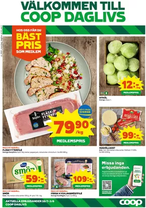 Coop Daglivs-katalog i Eslöv | Upptäck attraktiva erbjudanden | 2025-07-28T00:00:00.000Z - 2025-08-03T00:00:00.000Z
