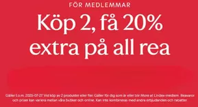 Lindex-katalog i Simrishamn | Köp 2, få 20% extra på all rea! | 2025-07-24T00:00:00.000Z - 2025-08-06T00:00:00.000Z
