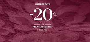 Hunkemöller-katalog i Skövde | Member days -20%! | 2025-07-24T00:00:00.000Z - 2025-08-06T00:00:00.000Z