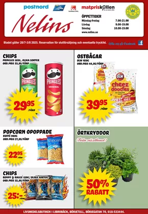 Nelins Erbjudanden