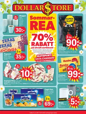 DollarStore-katalog i Löddeköpinge | DollarStore Erbjudanden | 2025-07-28T00:00:00.000Z - 2025-08-10T00:00:00.000Z