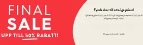 Skopunkten-katalog i Barkarby | Final sale! Upp till 50% rabatt. | 2025-07-28T00:00:00.000Z - 2025-08-11T00:00:00.000Z