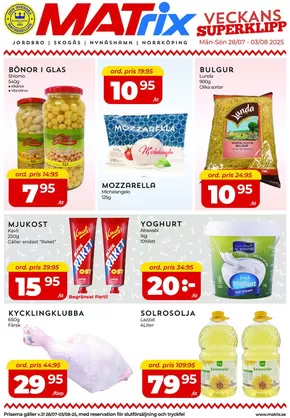 Matrix Butikerna-katalog i Sundsvall | Matrix Veckans Annons | 2025-07-28T00:00:00.000Z - 2025-08-03T00:00:00.000Z