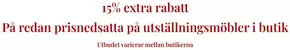15% extra rabatt!