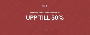 Upp till 50%!