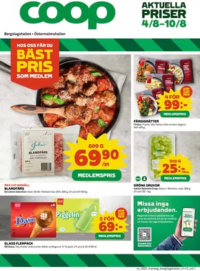 Coop-katalog i Köping | Exklusiva deals för våra kunder | 2025-08-04T00:00:00.000Z - 2025-08-10T00:00:00.000Z