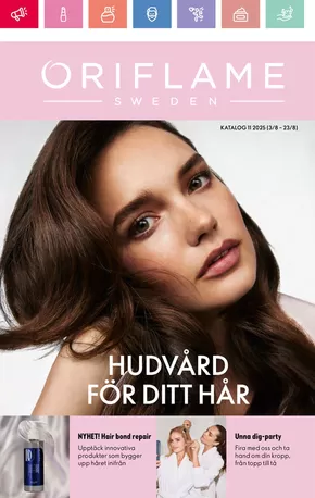 Oriflame-katalog i Söderby (Haninge) | Oriflame reklamblad | 2025-08-03T00:00:00.000Z - 2025-08-23T00:00:00.000Z
