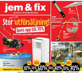 Jem&Fix-katalog i Växjö | Jem&Fix reklamblad | 2025-08-03T00:00:00.000Z - 2025-08-24T00:00:00.000Z